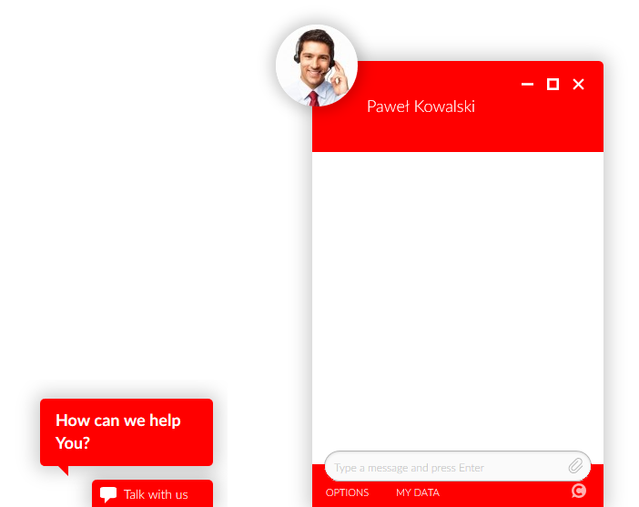 customized chat appearance