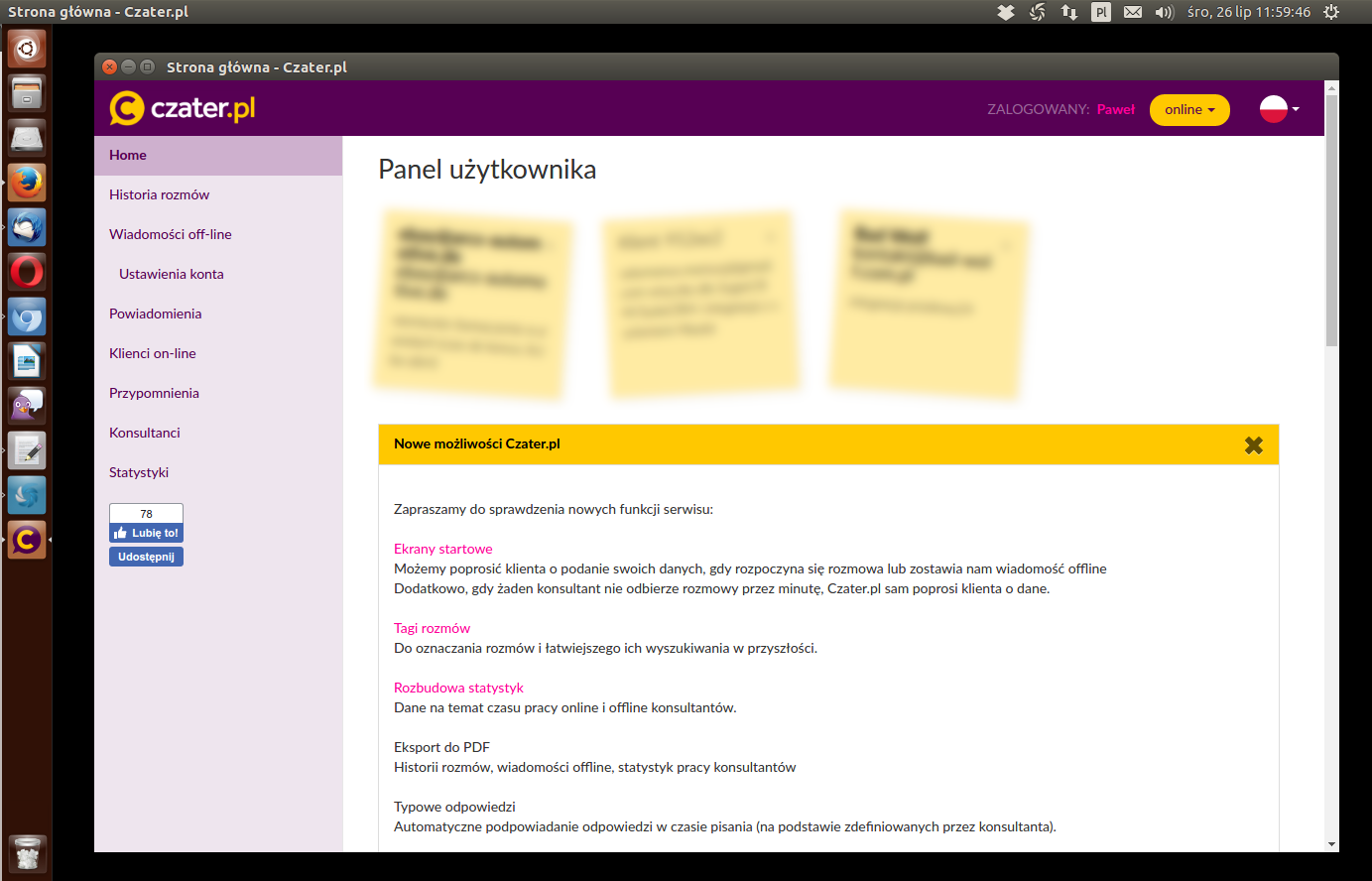 Livechat Linux
