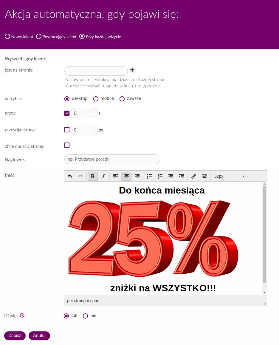 Akcja automatyczna