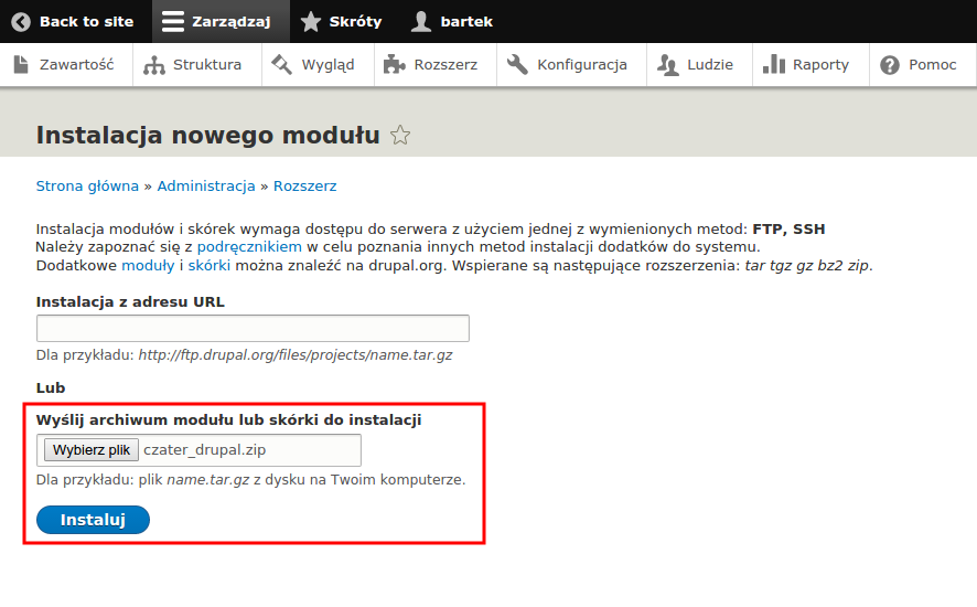 Plugin Drupal